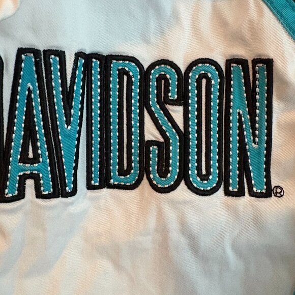 Harley Davidson Front Zipper Blouse - Picture 5 of 9